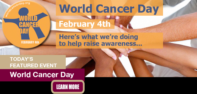 No Image found . This Image is about the event Cancer Day, World: February 4. Click on the event name to see the event detail.