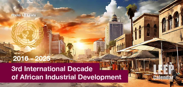 No Image found . This Image is about the event Africa, 3rd Decade of Industrial Development: 2016- 2025. Click on the event name to see the event detail.
