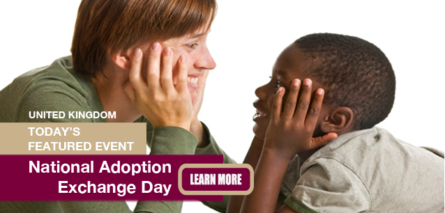 No Image found . This Image is about the event Exchange Day, Ntl. Adoption (UK): June 14*. Click on the event name to see the event detail.