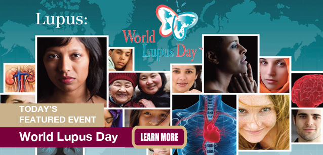No Image found . This Image is about the event Lupus Day, World: May 10. Click on the event name to see the event detail.