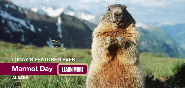 No Image found . This Image is about the event Marmot Day: February 2. Click on the event name to see the event detail.