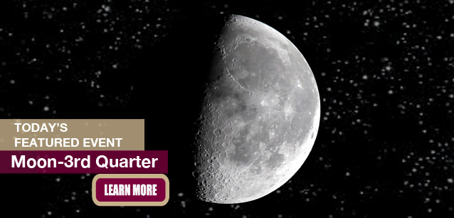 No Image found . This Image is about the event Moon—Third Quarter: October 24. Click on the event name to see the event detail.