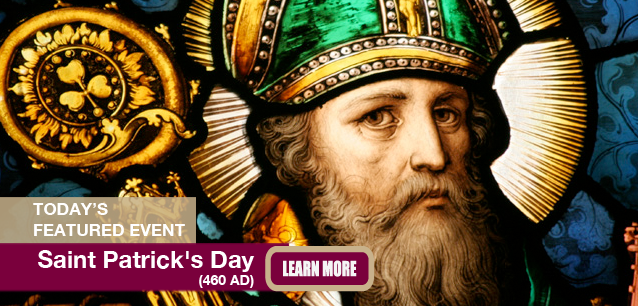 No Image found . This Image is about the event Saint Patrick's Day (460 AD): March 17. Click on the event name to see the event detail.