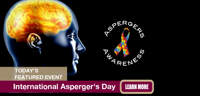 No Image found . This Image is about the event Asperger's Day, Intl. (1906): February 18. Click on the event name to see the event detail.