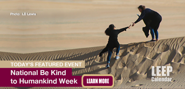 No Image found . This Image is about the event Be Kind to Humankind Week: August 25-31. Click on the event name to see the event detail.