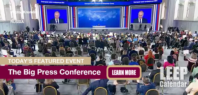 No Image found . This Image is about the event The Big Press Conference (RU): December 19 (est). Click on the event name to see the event detail.