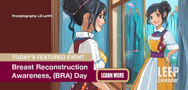 No Image found . This Image is about the event Breast Reconstruction Awareness Day (BRA): October 15. Click on the event name to see the event detail.