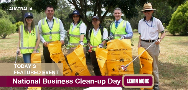 No Image found . This Image is about the event Business Clean-up Day, National (AU): February 25. Click on the event name to see the event detail.