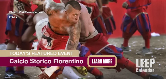 No Image found . This Image is about the event Calcio Storico Fiorentino (IT): June 24. Click on the event name to see the event detail.