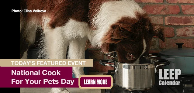 No Image found . This Image is about the event Pets, Cook For Your Pets Day, Ntl.: November 1. Click on the event name to see the event detail.