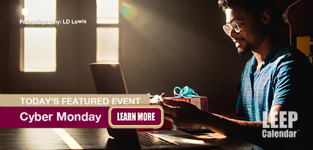 No Image found . This Image is about the event Cyber Monday: December 1. Click on the event name to see the event detail.