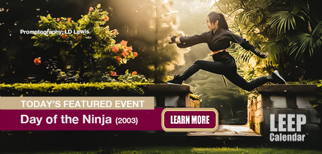 No Image found . This Image is about the event Ninja, Day of the (2003): December 5. Click on the event name to see the event detail.
