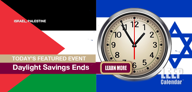 No Image found . This Image is about the event Daylight Savings (IL, PS), Ends: October 26. Click on the event name to see the event detail.