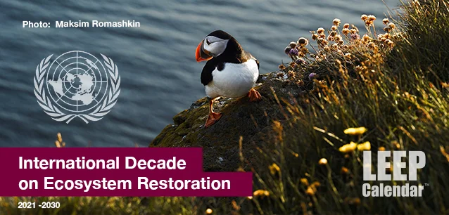 No Image found . This Image is about the event International Decade on Ecosystem Restoration: 2021-2030. Click on the event name to see the event detail.
