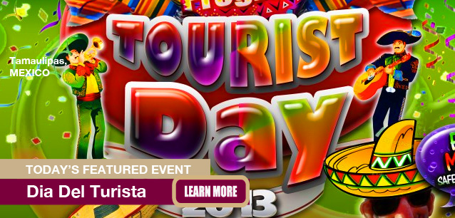 No Image found . This Image is about the event Dia Del Turista (MX): March 21. Click on the event name to see the event detail.