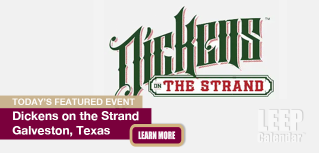No Image found . This Image is about the event Galveston Dickens on the Strand (US-TX): December 5-7 (est). Click on the event name to see the event detail.