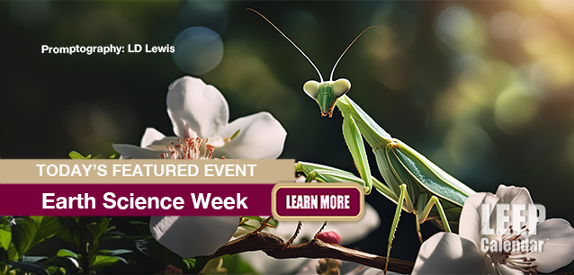 No Image found . This Image is about the event Earth Science Week: October 12-18. Click on the event name to see the event detail.