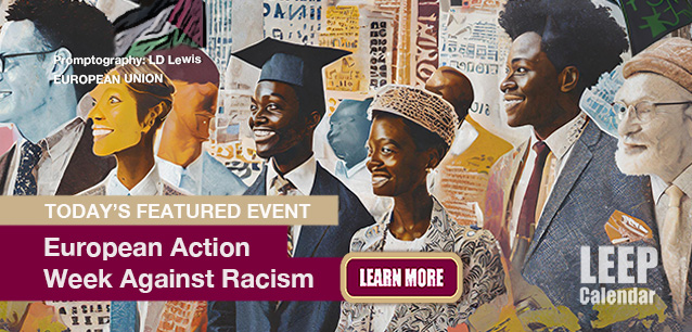 No Image found . This Image is about the event European Action Week Against Racism: March 17-23. Click on the event name to see the event detail.