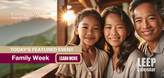 No Image found . This Image is about the event Family Week (PH): September 20-26 (est). Click on the event name to see the event detail.