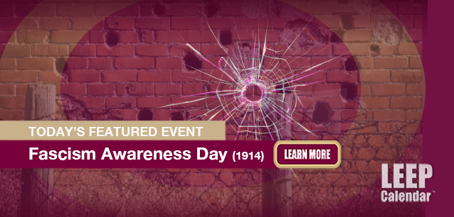 No Image found . This Image is about the event Fascism Awareness Day (1914): October 5. Click on the event name to see the event detail.