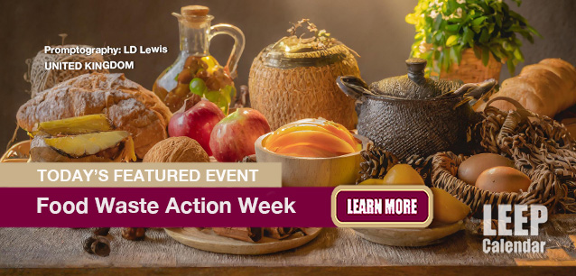 No Image found . This Image is about the event Food Waste Action Week (UK): March 17-23 (est) . Click on the event name to see the event detail.