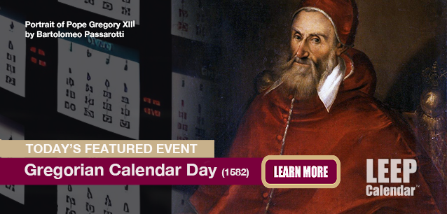 No Image found . This Image is about the event Gregorian Calendar Day (1582): February 24. Click on the event name to see the event detail.