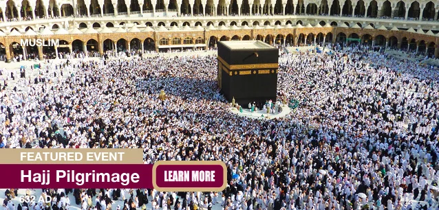No Image found . This Image is about the event Hajj (M)(SA): June 14-19. Click on the event name to see the event detail.