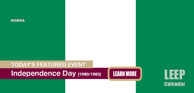 No Image found . This Image is about the event Independence Day, (NG)(1960/1963): October 1. Click on the event name to see the event detail.
