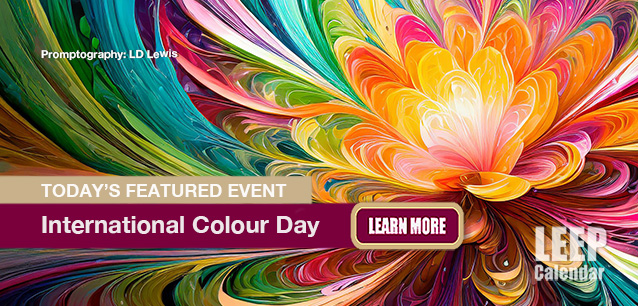 No Image found . This Image is about the event Colour Day, Intl.: March 21 . Click on the event name to see the event detail.