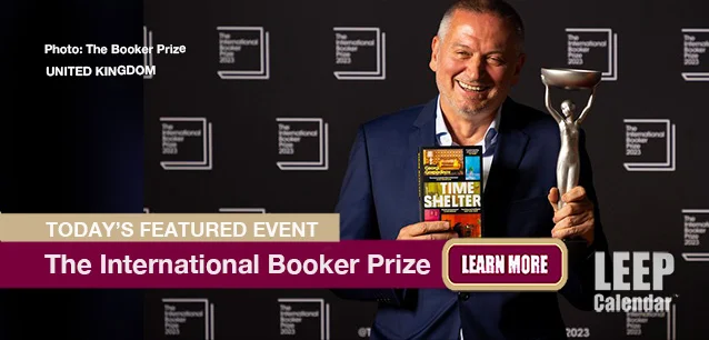 No Image found . This Image is about the event International Booker Prize (UK): May 28 (est). Click on the event name to see the event detail.