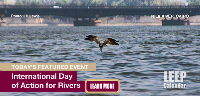 No Image found . This Image is about the event Rivers, Day of Action, Intl.: March 14. Click on the event name to see the event detail.