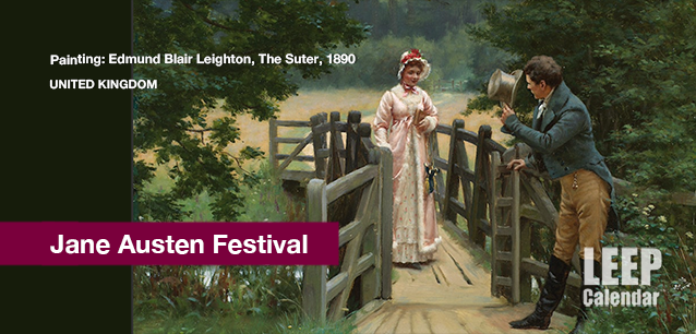 No Image found . This Image is about the event Jane Austen Festival (UK): September 13-22. Click on the event name to see the event detail.