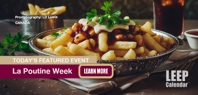 No Image found . This Image is about the event La Poutine Week (CA): February 1-7. Click on the event name to see the event detail.