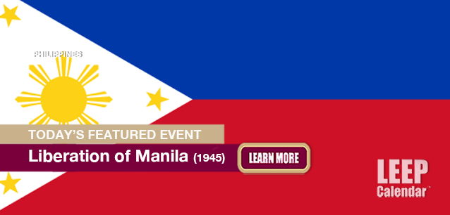 No Image found . This Image is about the event Liberation of Manila, (PH)(1945): March 3. Click on the event name to see the event detail.