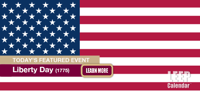 No Image found . This Image is about the event Liberty Day, Ntl.(1775): March 23. Click on the event name to see the event detail.