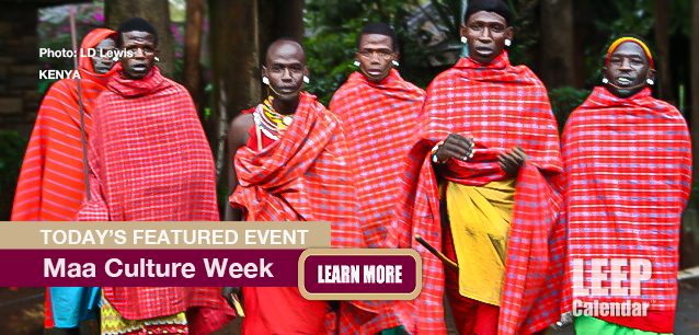 No Image found . This Image is about the event Maa Culture Week (KY): November 4-9. Click on the event name to see the event detail.