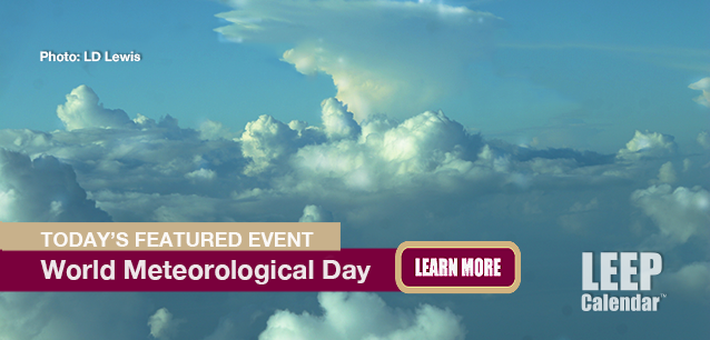 No Image found . This Image is about the event Meteorological Day, World (1950): March 23. Click on the event name to see the event detail.