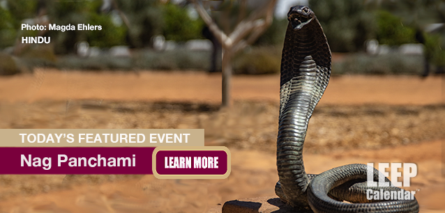 No Image found . This Image is about the event Nag Panchami (H): July 29. Click on the event name to see the event detail.