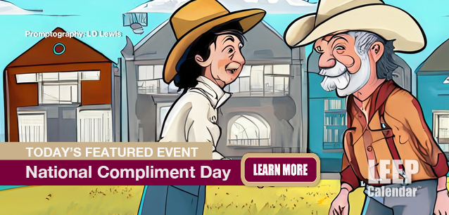 No Image found . This Image is about the event Compliment Day, Ntl.: January 24*. Click on the event name to see the event detail.