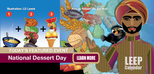 No Image found . This Image is about the event Dessert Day, Ntl.: October 14. Click on the event name to see the event detail.