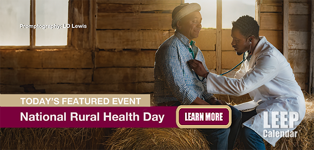 No Image found . This Image is about the event Rural Health Day: November 20. Click on the event name to see the event detail.