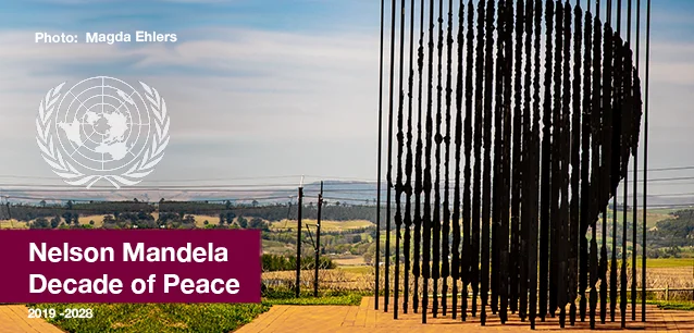 No Image found . This Image is about the event Nelson Mandela Decade of Peace: 2019-2028. Click on the event name to see the event detail.