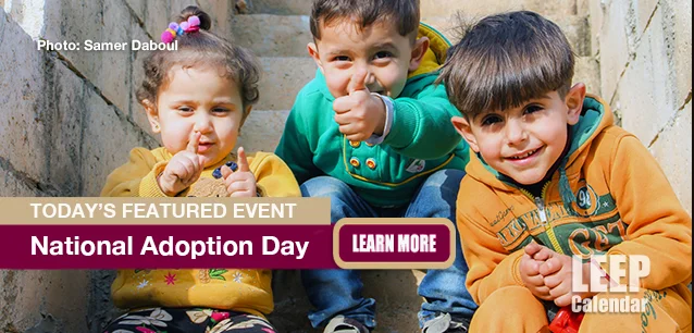 No Image found . This Image is about the event Adoption Day, Ntl.: November 23. Click on the event name to see the event detail.