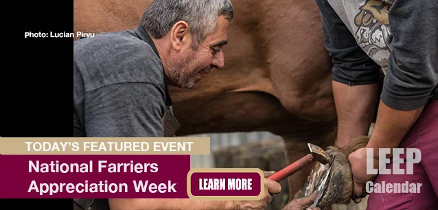 No Image found . This Image is about the event Farriers Week, Ntl.: July 7-13. Click on the event name to see the event detail.