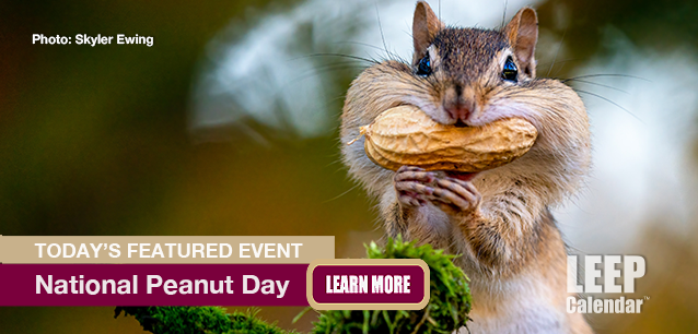 No Image found . This Image is about the event Peanut Day, Ntl.: September 13. Click on the event name to see the event detail.