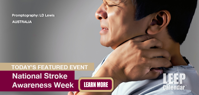 No Image found . This Image is about the event Stroke Week (AU): August 4-10 (est). Click on the event name to see the event detail.