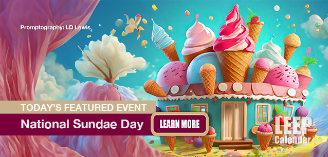 No Image found . This Image is about the event Sundae Day, Ntl.: November 11. Click on the event name to see the event detail.