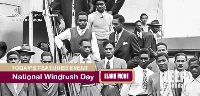 No Image found . This Image is about the event Windrush Day (UK)(1948): June 22. Click on the event name to see the event detail.