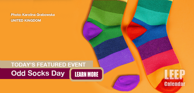 No Image found . This Image is about the event Bullying, Odd Socks Day (UK): November 10 (est). Click on the event name to see the event detail.