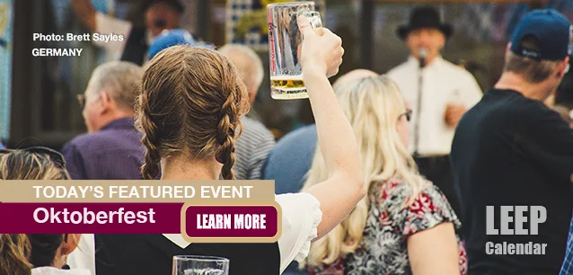 No Image found . This Image is about the event Oktoberfest (DE): September 21 – October 6. Click on the event name to see the event detail.